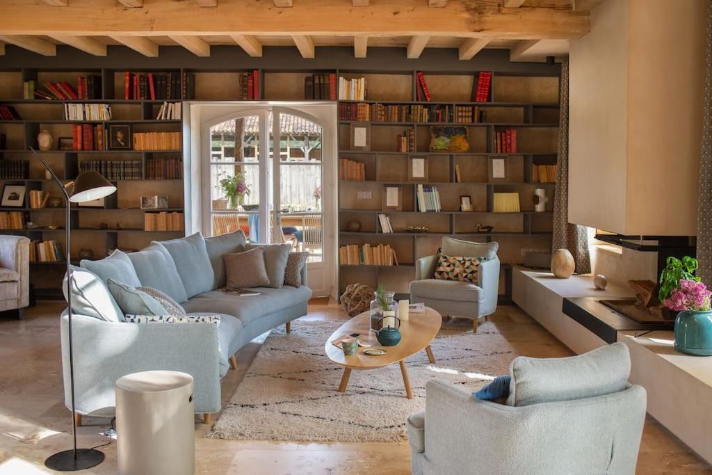 L'Heritier, Maison Climatisee, 12Pers Avec Piscine Villa Marzens Bagian luar foto